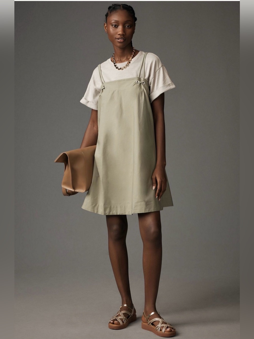 NWT - Anthropologie - Rope Strap Swing Dress - Sz XL